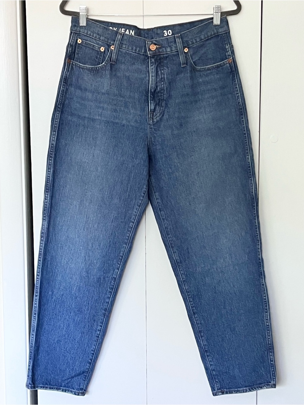 J.Crew High-Rise Peggy Tapered Jean 30